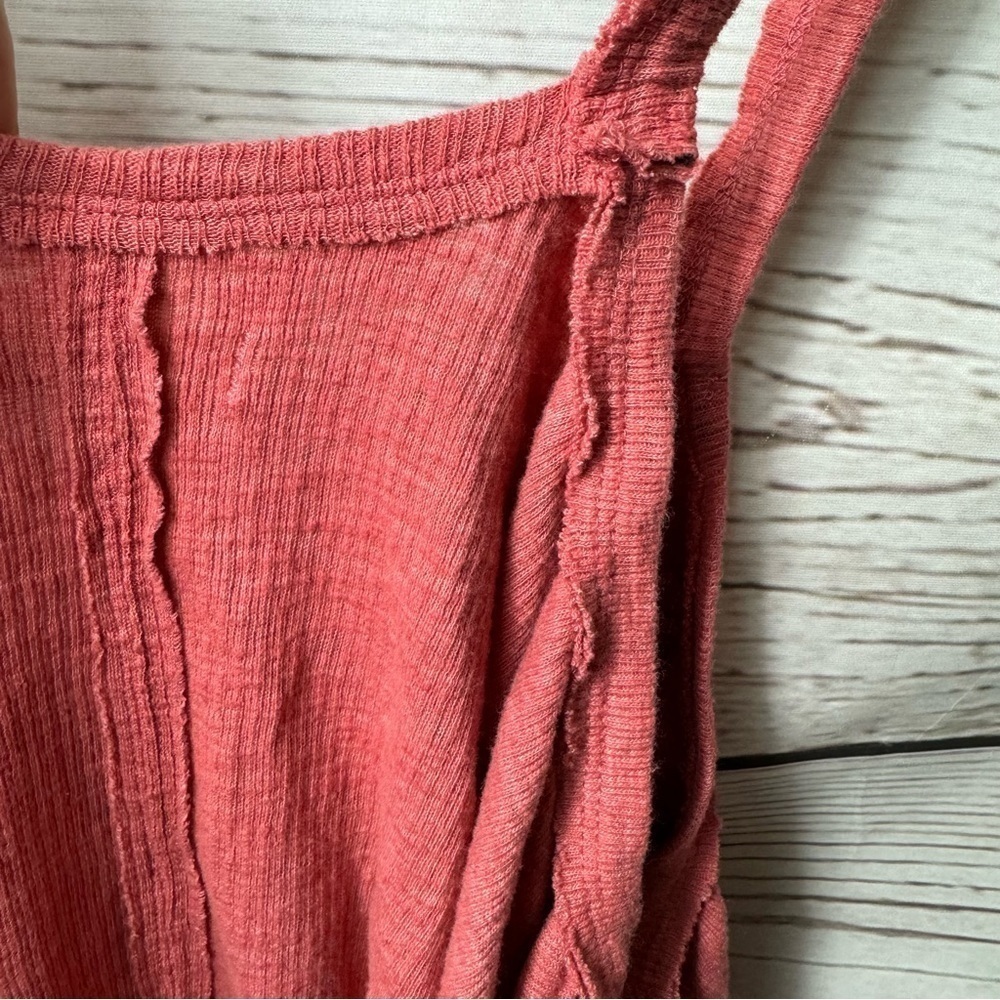 NWT We the Free Free People Rosetta Dream Weaver Tank V-Neck XS - Picture 5 of 8